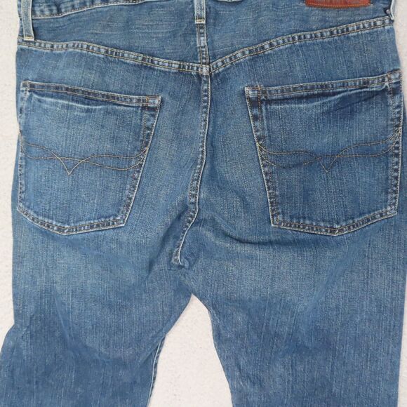 Polo Ralph Lauren Jeans Mens 36x34 Blue Cortland 300 Straight Leg Denim Preppy - Picture 6 of 13